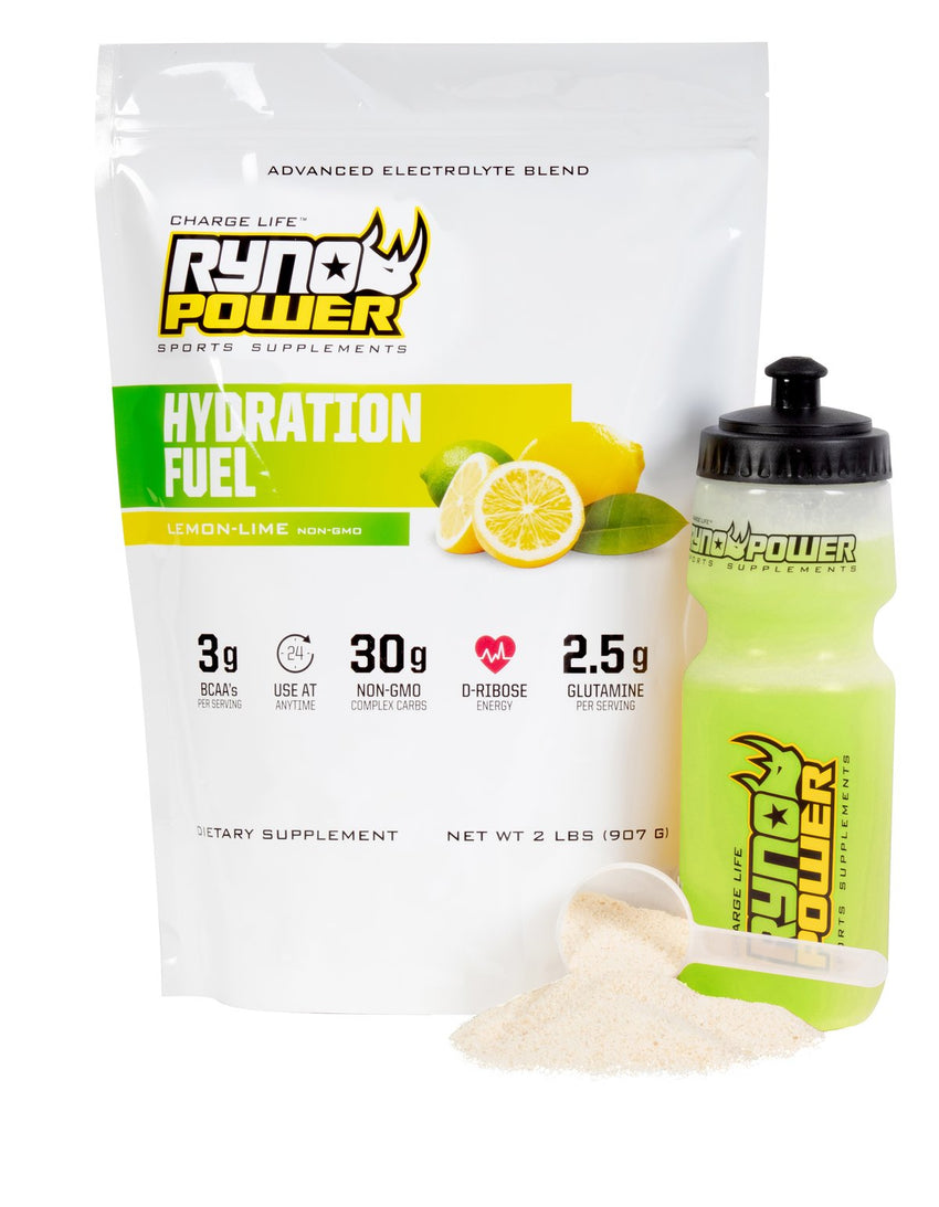 HYDRATION FUEL Lemon-Lime Electrolyte Drink Mix