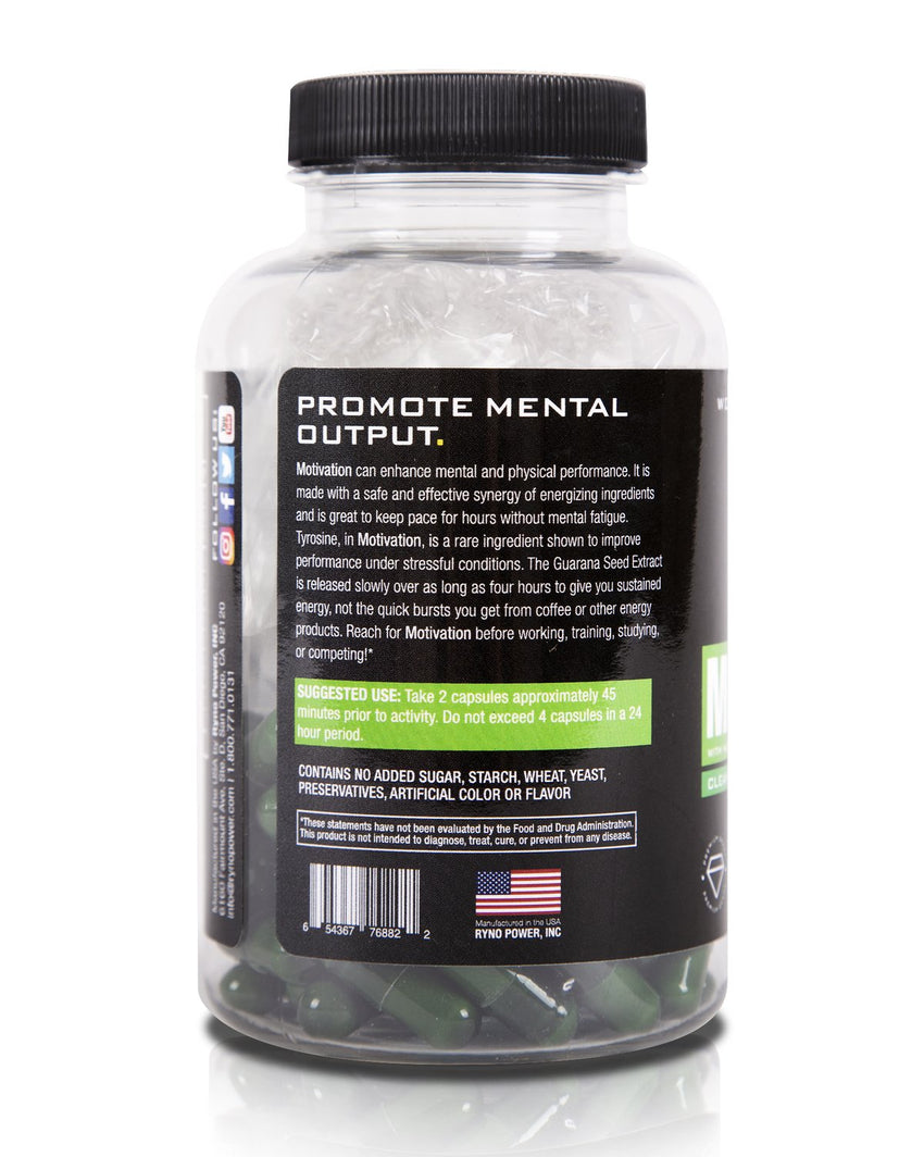 MOTIVATION Pre-Workout Focus Energy Supplement