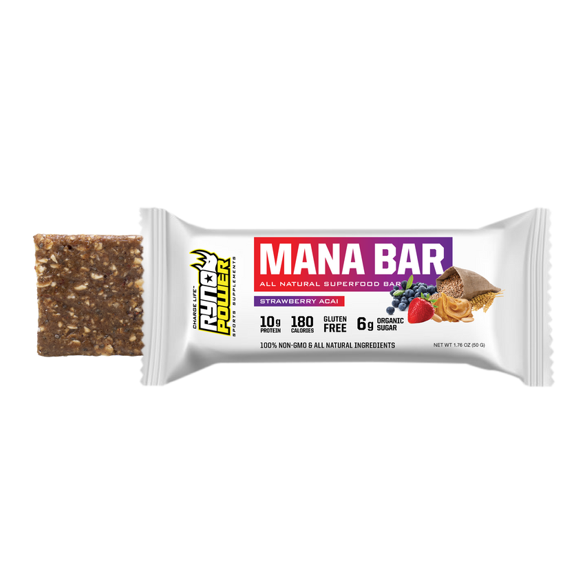 MANA Protein Bar Strawberry Acai