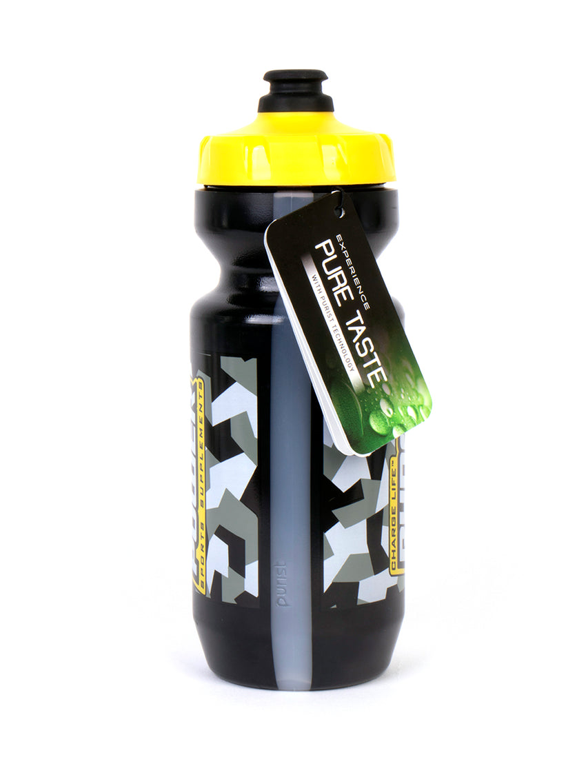 22oz. (0.65L) URBAN CAMO Black Pro Cycling Bottle - Made by Specialized